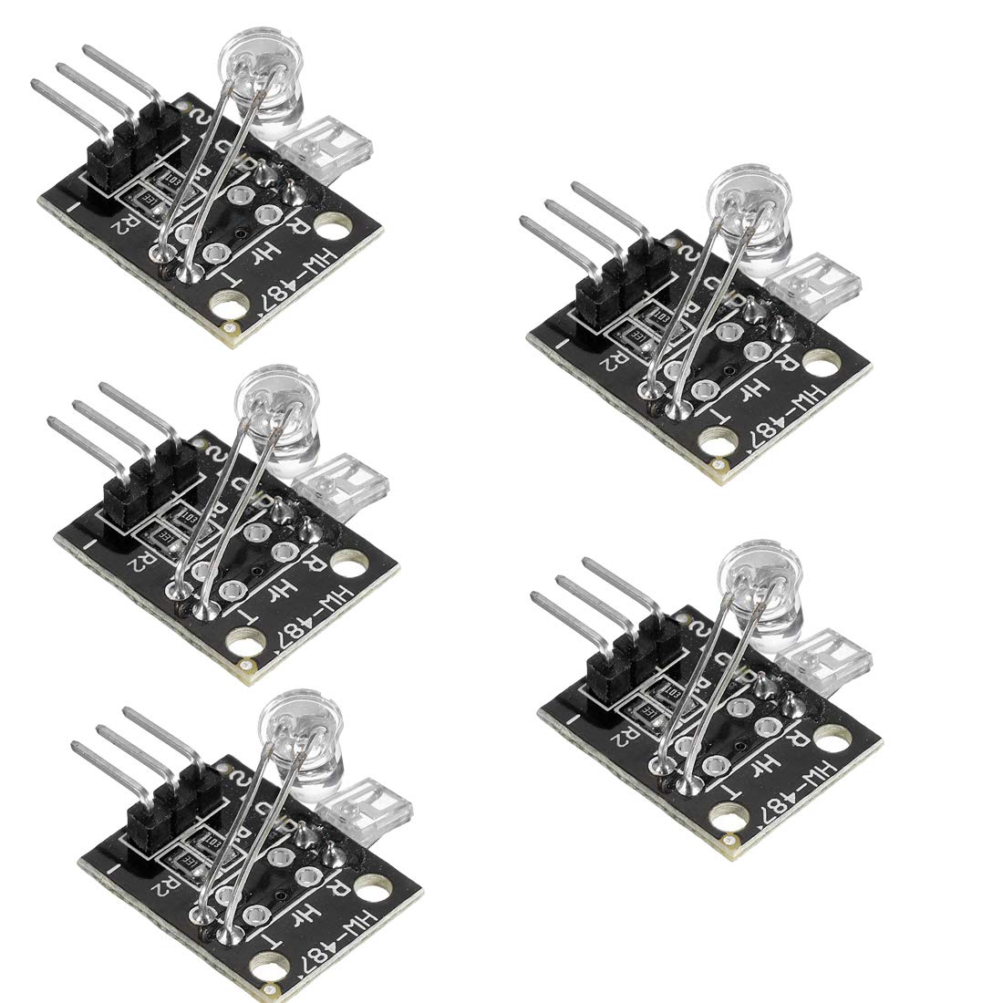 Hailege 5pcs 5V Heartbeat Detect Sensor Herzfrequenz Detect Messmodul Finger Heartbeat Measure KY-039 Hailege 5pcs 5V Heartbeat Detect Sensor Herzfrequenz Detect Messmodul Finger Heartbeat Measure KY-039 von Hailege