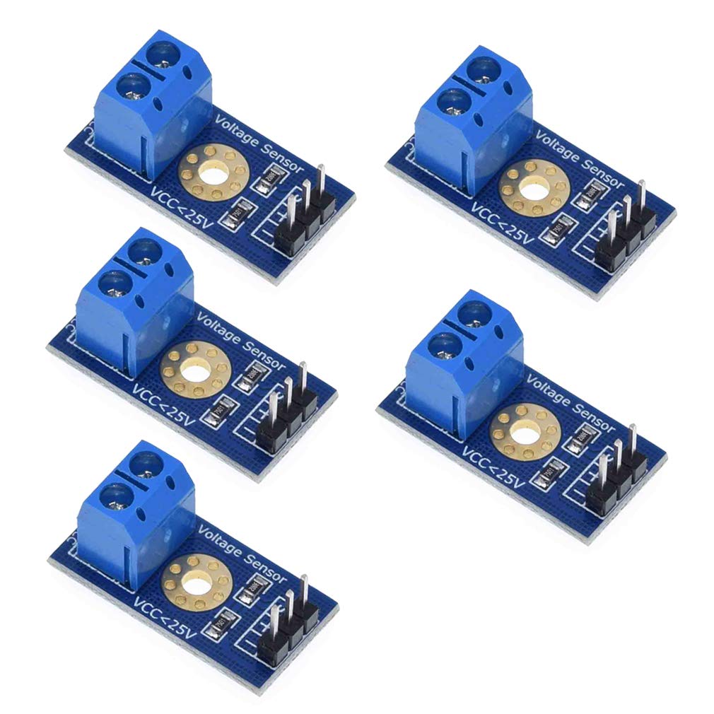 Hailege 5pcs Spannungssensor Spannungserkennung Sensormodul Spannungsprüfer DC 0~25V Spannungsmessung Erkennung Sensor Hailege 5pcs Spannungssensor Spannungserkennung Sensormodul Spannungsprüfer DC 0~25V Spannungsmessung Erkennung Sensor von Hailege
