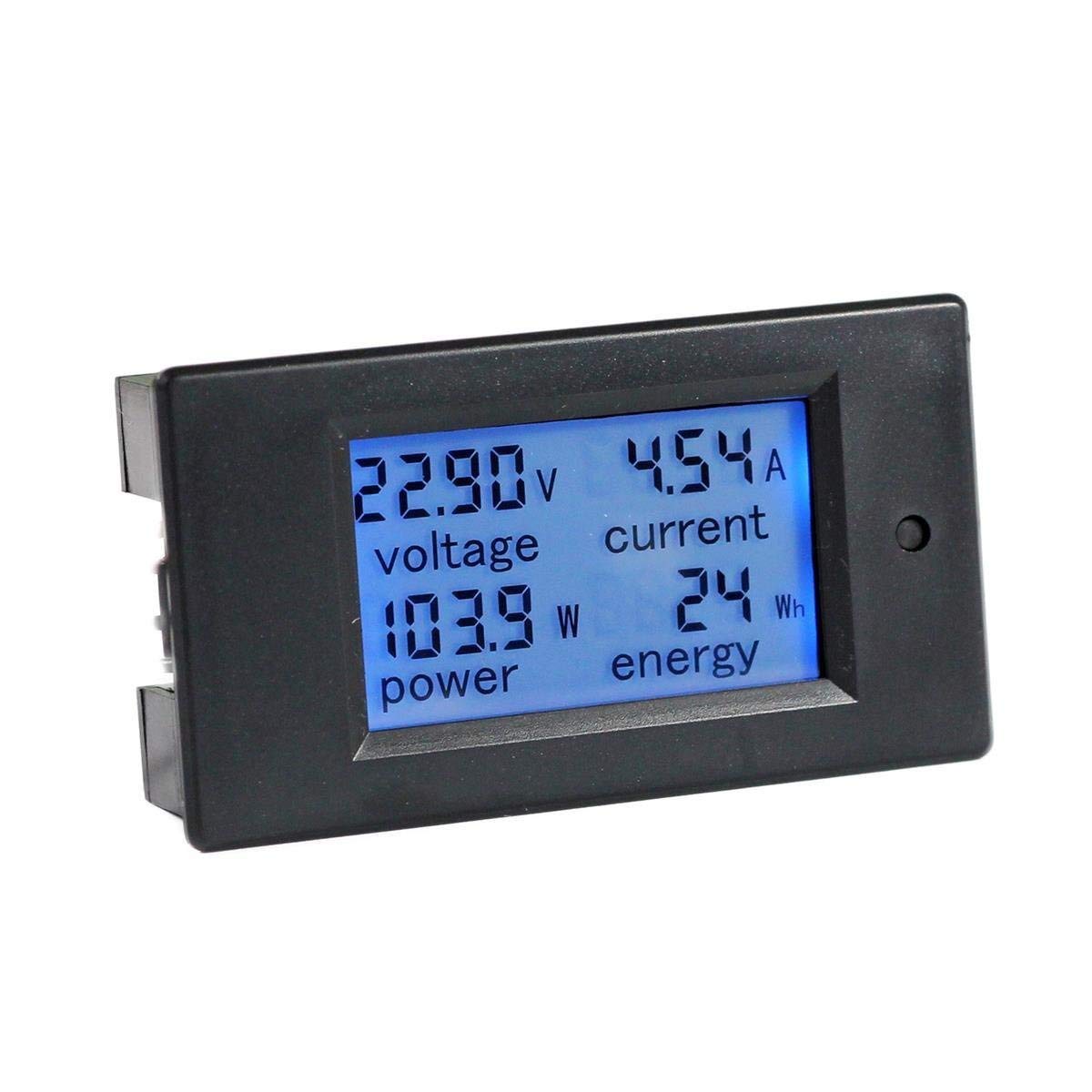 Hailege DC 6.5-100V 0-20A LCD Display Digital Ammeter Voltmeter Multimeter Current Voltage Power Energy Battery Monitor Amperage Meter Gauge with Built-in Shunt Hailege DC 6.5-100V 0-20A LCD Display Digital Ammeter Voltmeter Multimeter Current Voltage Power Energy Battery Monitor Amperage Meter Gauge with Built-in Shunt von Hailege