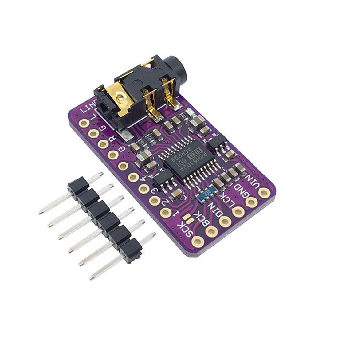 Hailege PCM5102-Modul Stereo-DAC Digital-Analog-Wandler PLL-Sprachmodul für digitale Audioplatine im pHAT-Format PCM5102 I2S IIS Hailege PCM5102-Modul Stereo-DAC Digital-Analog-Wandler PLL-Sprachmodul für digitale Audioplatine im pHAT-Format PCM5102 I2S IIS von Hailege