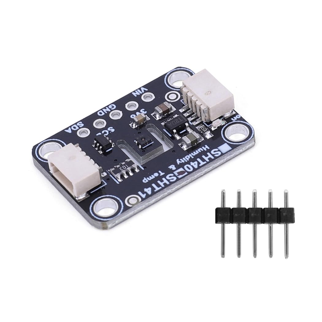 Hailege SHT41 Temperatur-Feuchtigkeitssensor I2C IIC 3,3V-5V Kompatibel mit STEMMA QT Qwiic zur Überwachung der Luftqualität Automatische Steuergeräte Hailege SHT41 Temperatur-Feuchtigkeitssensor I2C IIC 3,3V-5V Kompatibel mit STEMMA QT Qwiic zur Überwachung der Luftqualität Automatische Steuergeräte von Hailege