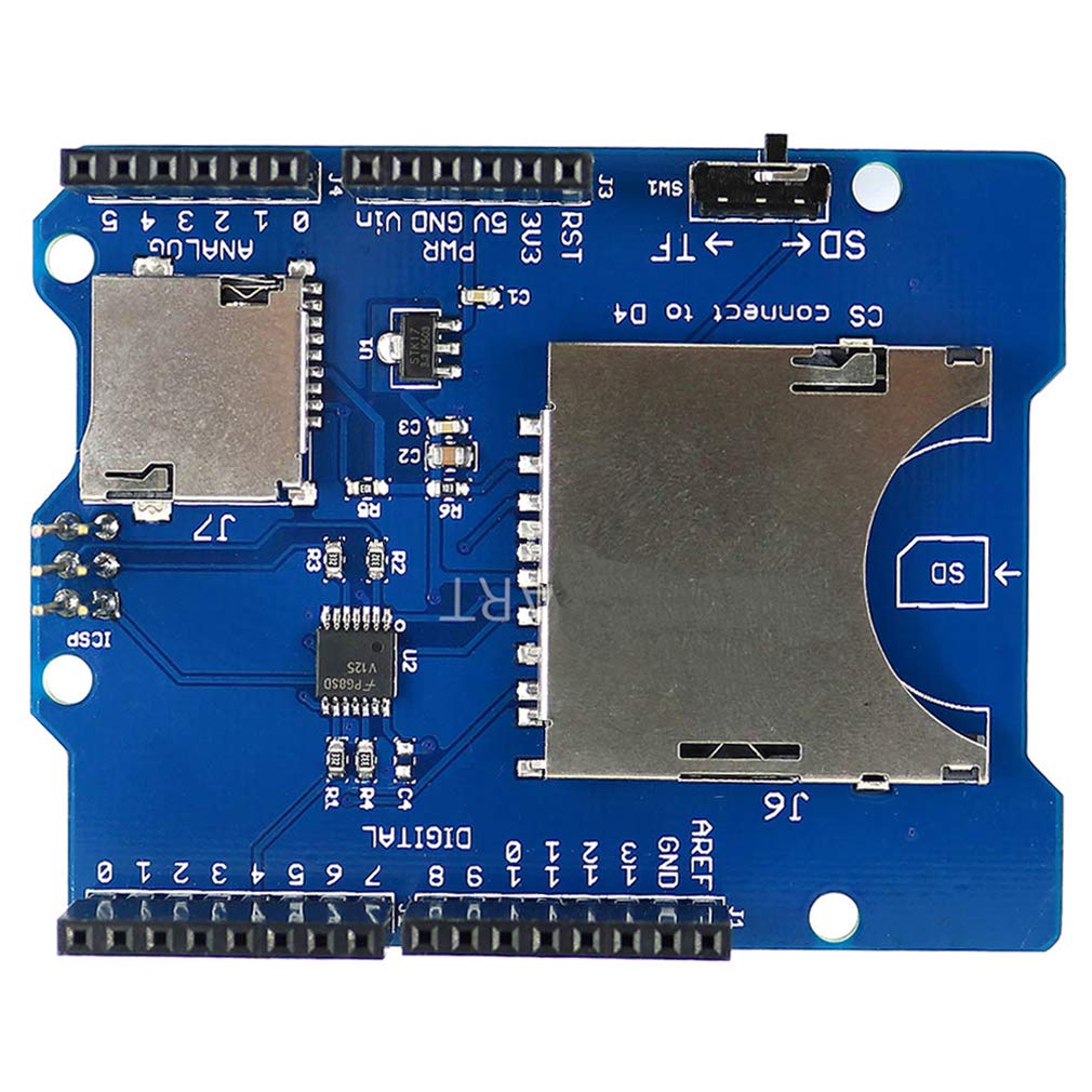 Hailege Stackable SD Card und TF Card Shield SD Card Shield UNO R3 Hailege Stackable SD Card und TF Card Shield SD Card Shield UNO R3 von Hailege