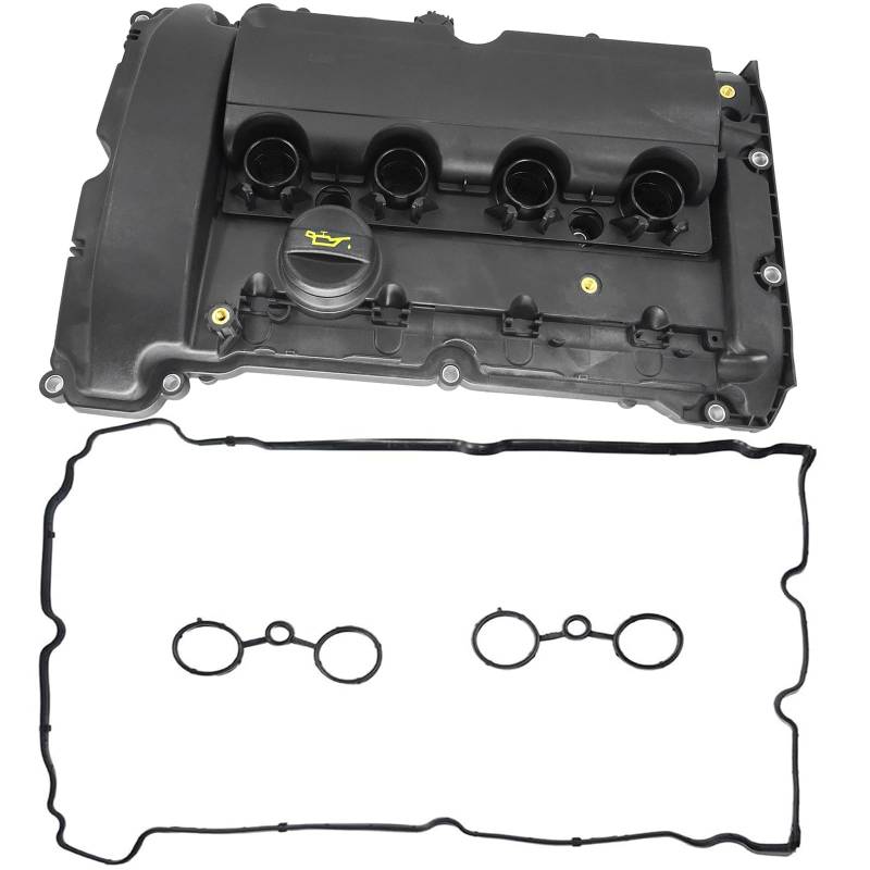 Hajus 1031017 Ventildeckel Zylinderkopfhaube Motorventildeckel mit Dichtung Deckel für Mini Cooper S R56 Cabriolet R57 1.6L L14 2006-2015 Clubman R55 Coupe R58 Mini Roadster R59 1.6L L14 2007-2015 von Hajus Autoteile Germany