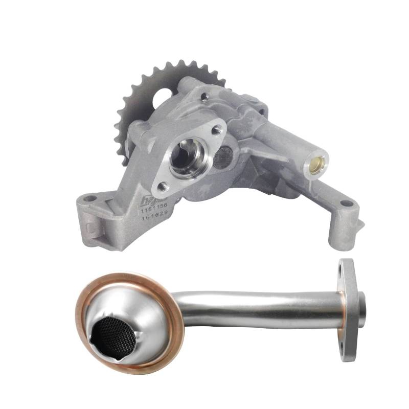 Hajus 1151156477 Ölpumpe Motorölpumpe Saugrohr 06A115105B kompatibel mit A3 A4 Seat Skoda VW Golf Polo 1.6 1.8 1.8T 2.0 1.9TDI von Hajus Autoteile Germany