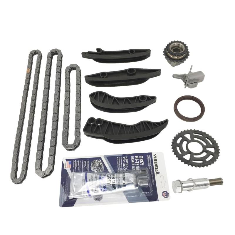 Hajus 1151318 Steuerkettensatz Steuerkette 11417797896 kompatibel mit BMW 1er 3er 5er X1 X3 X5 Mini Diesel von Hajus Autoteile Germany