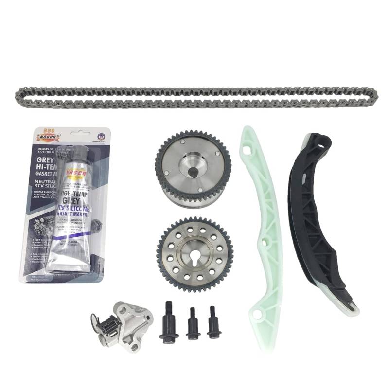 Hajus 1151409 Steuerkettensatz Nockenwellenversteller 1320500069 kompatibel mit Smart Fortwo 1.0 M132 von Hajus Autoteile Germany