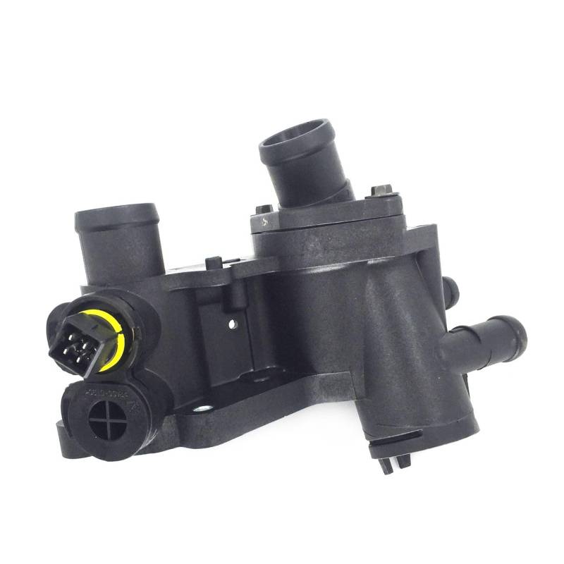 Hajus 1211187 Thermostat mit Gehäuse mit Sensor Thermoschalter & Dichtung 87 °C Kompatibel mit VW Caddy 2 Golf 3 Polo 6N 6KV Seat 1.4 1.6 032121111N von Hajus Autoteile Germany