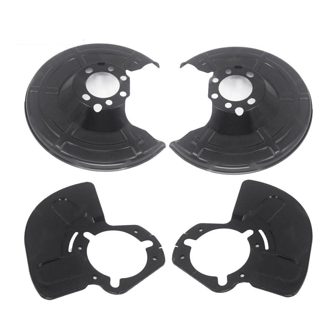 Hajus 615111617 4X Spritzblech Ankerblech Abdeckblech Hinten 90498290 13299339 13299340 kompatibel mit Opel Astra G H Meriva Zafira A von Hajus Autoteile Germany