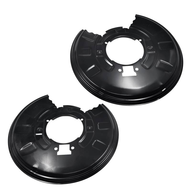 Hajus 6151157 2x Spritzblech Ankerblech Abdeckblech 34211166107 34211166108 Hinten kompatibel mit BMW 3er E46 X3 E83 325i 330d von Hajus Autoteile Germany