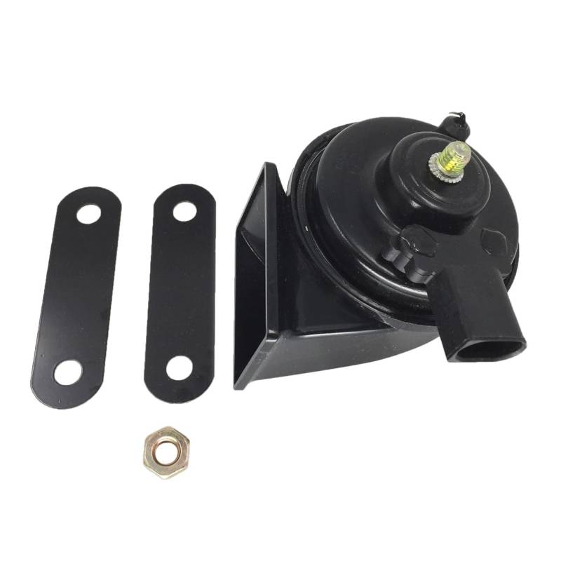 Hajus 9191067 Horn Hupe Fanfare Signalhorn Hochton kompatibel mit Seat Altea Leon VW Touran Golf 5+6 Jetta von Hajus Autoteile Germany