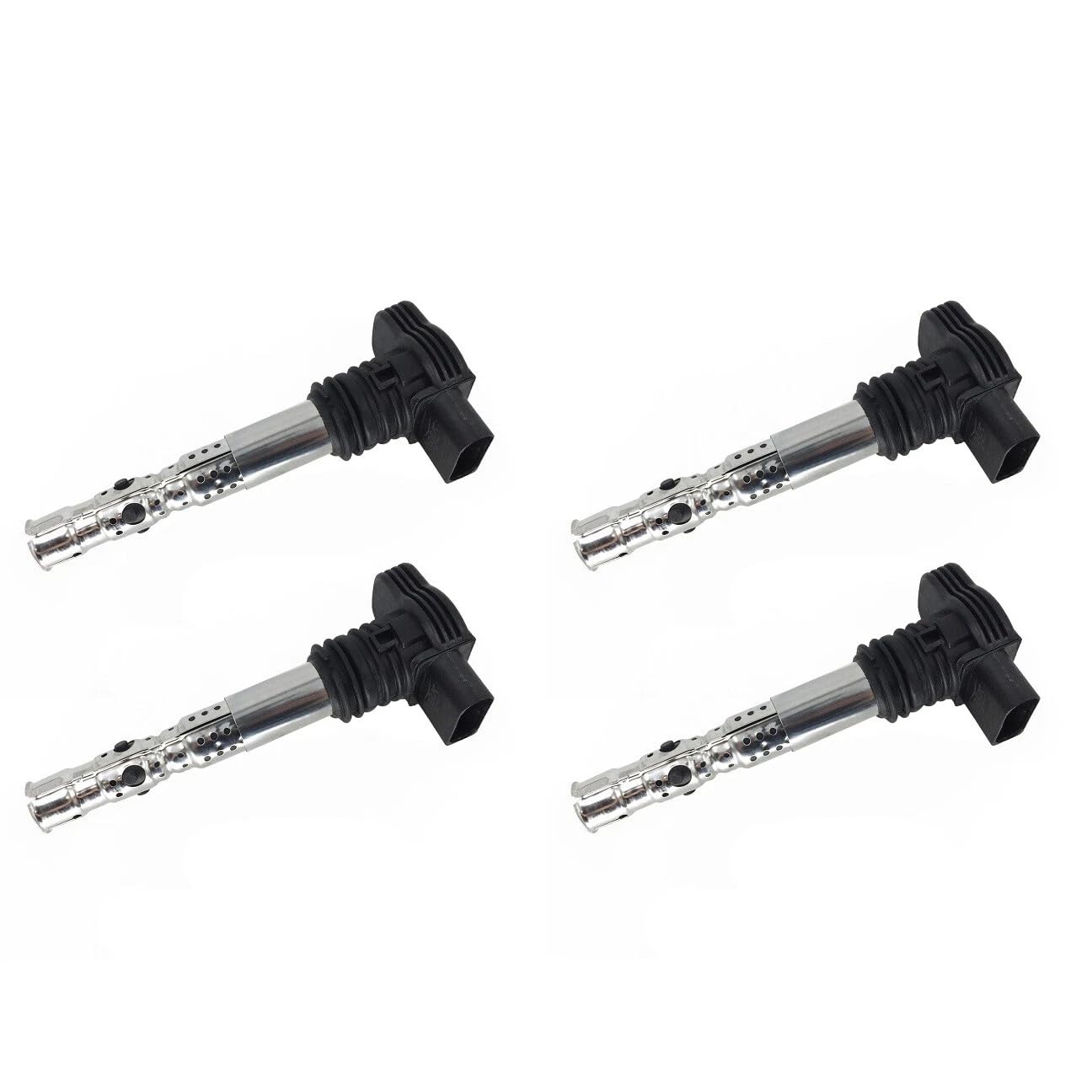 Hajus 9411017001 4x Zündspule Zündmodul 06B905115L kompatibel mit A3 A4 Skoda Octavia Superb VW Golf 4 1.8T Hajus 9411017001 4x Zündspule Zündmodul 06B905115L kompatibel mit A3 A4 Skoda Octavia Superb VW Golf 4 1.8T von Hajus Autoteile Germany