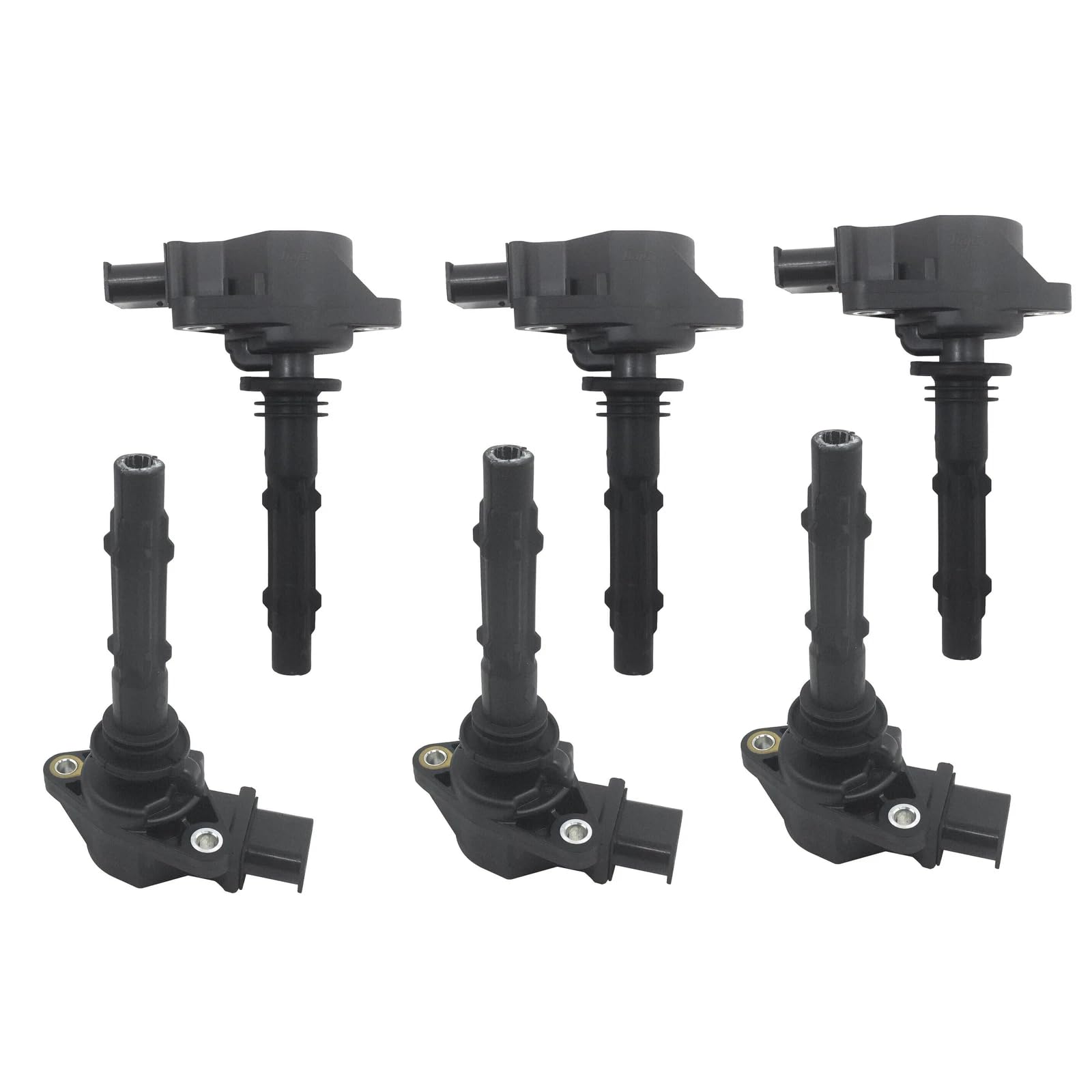 Hajus 9411042002 6x Zündspule 2729060060 kompatibel mit Mercedes C E GL-Klasse W203 W204 W211 W212 W221 R171 V6 V8 von Hajus Autoteile Germany
