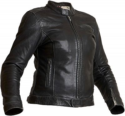 Halvarssons Orsa, Lederjacke Damen - Schwarz - 40 von Halvarssons