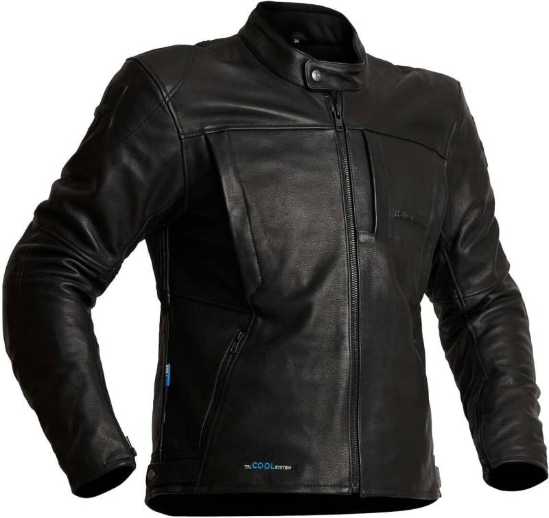 Halvarssons Racken wasserdichte Motorrad Lederjacke (Black,50) von Halvarssons