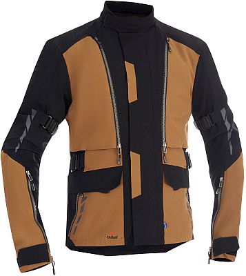 Halvarssons Vinvallen, Textiljacke wasserdicht - Schwarz/Hellbraun - 52 von Halvarssons