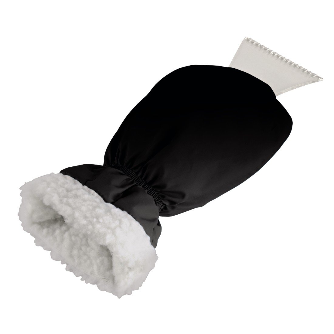 Hama Eiskratzer Handschuh (Flauschiges Innenfutter, Umschließender Gummizug, Mit Eisbrecherkante) von Hama