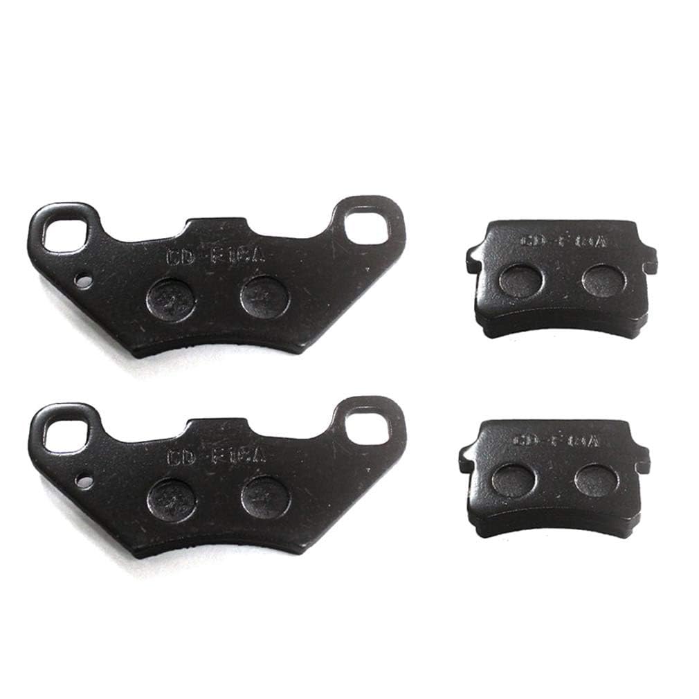 2 Stück Bremsbeläge Bremsen Set passend für hinten Quad ATV 50 70 110ccm Bashan vorne 200ccm 250ccm von Hamender