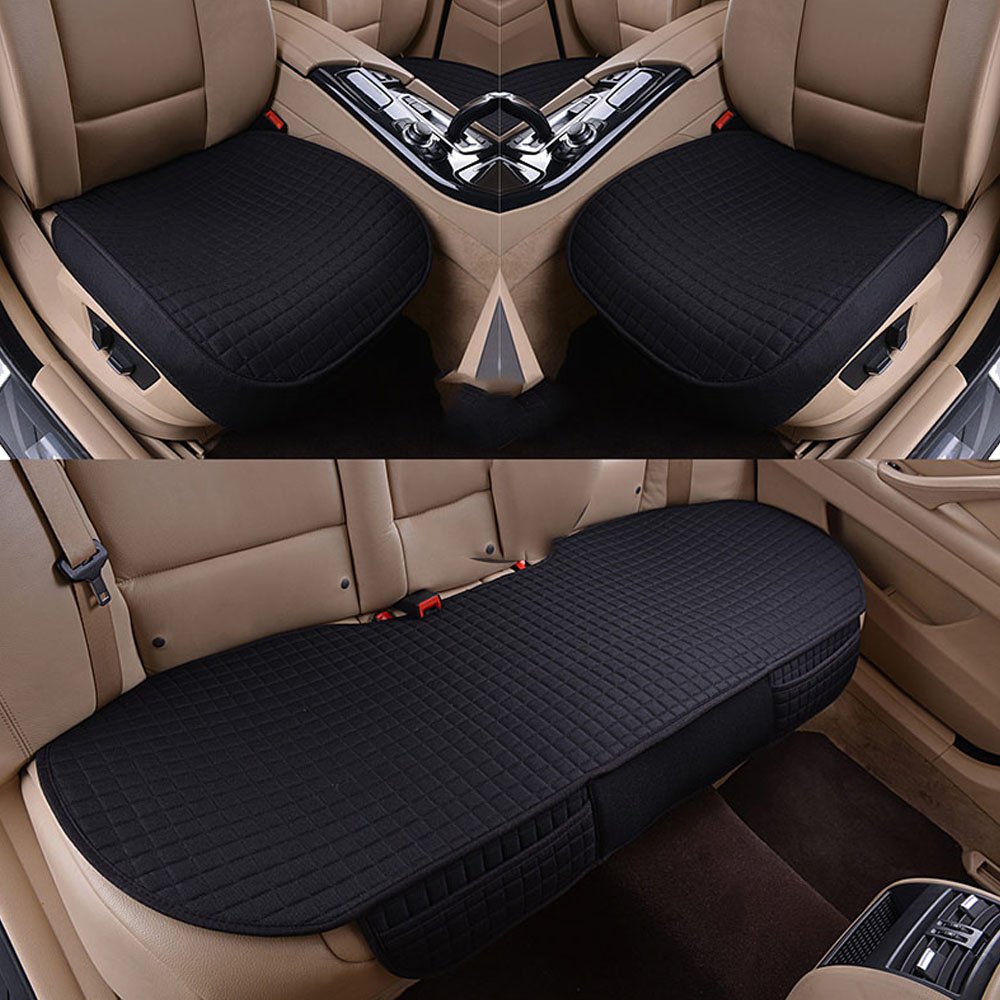 Han sui song Auto Sitzbezug Set, Auto Sitze Protector, 3Pcs, für B-MAX Focus KUGA Mondeo S-MAX Galaxy Edge,5er E39 E60 E61 F07 F10 F11 F18,X3 E83 F25 von Han sui song