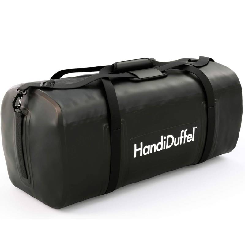 HandiWorld HDUFF95 HandiDuffel wasserdichte Transport-Tasche, 95 Liter, Schwarz von HandiWorld