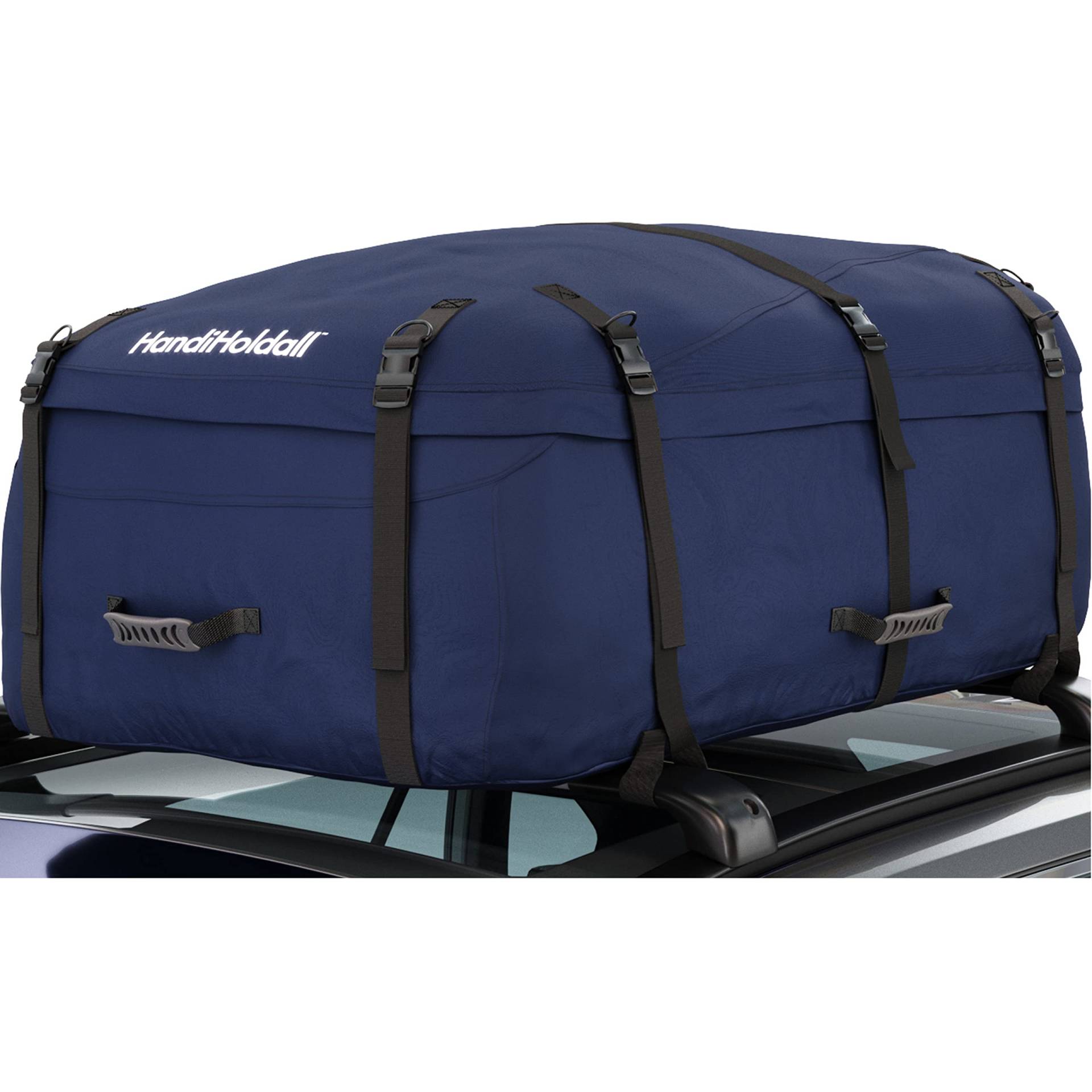 HandiWorld HandiHoldall Groß 330 Liter Weiche Dachbox - Faltbare Wetterfeste Dachtasche mit Festem Boden - Marineblau von HandiWorld
