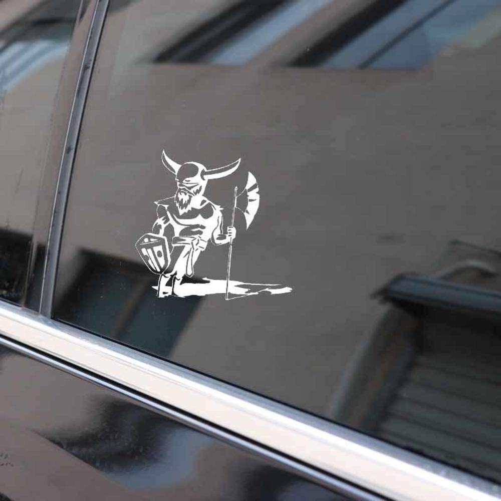 Angry Warrior Armor Paladin Fun Window Bumper Vinyl Decal Sticker 17.8CMx 16.3CM - White von Handmade By Stukk