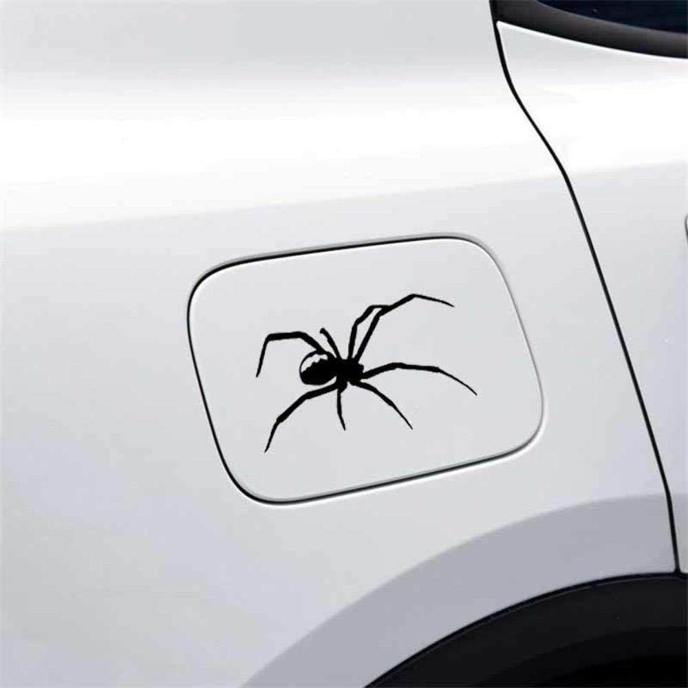 Orb Weaver Spider Fun Window Bumper Vinyl Decal Waterproof Sticker 12.7CMx7.5CM - Black von Handmade By Stukk