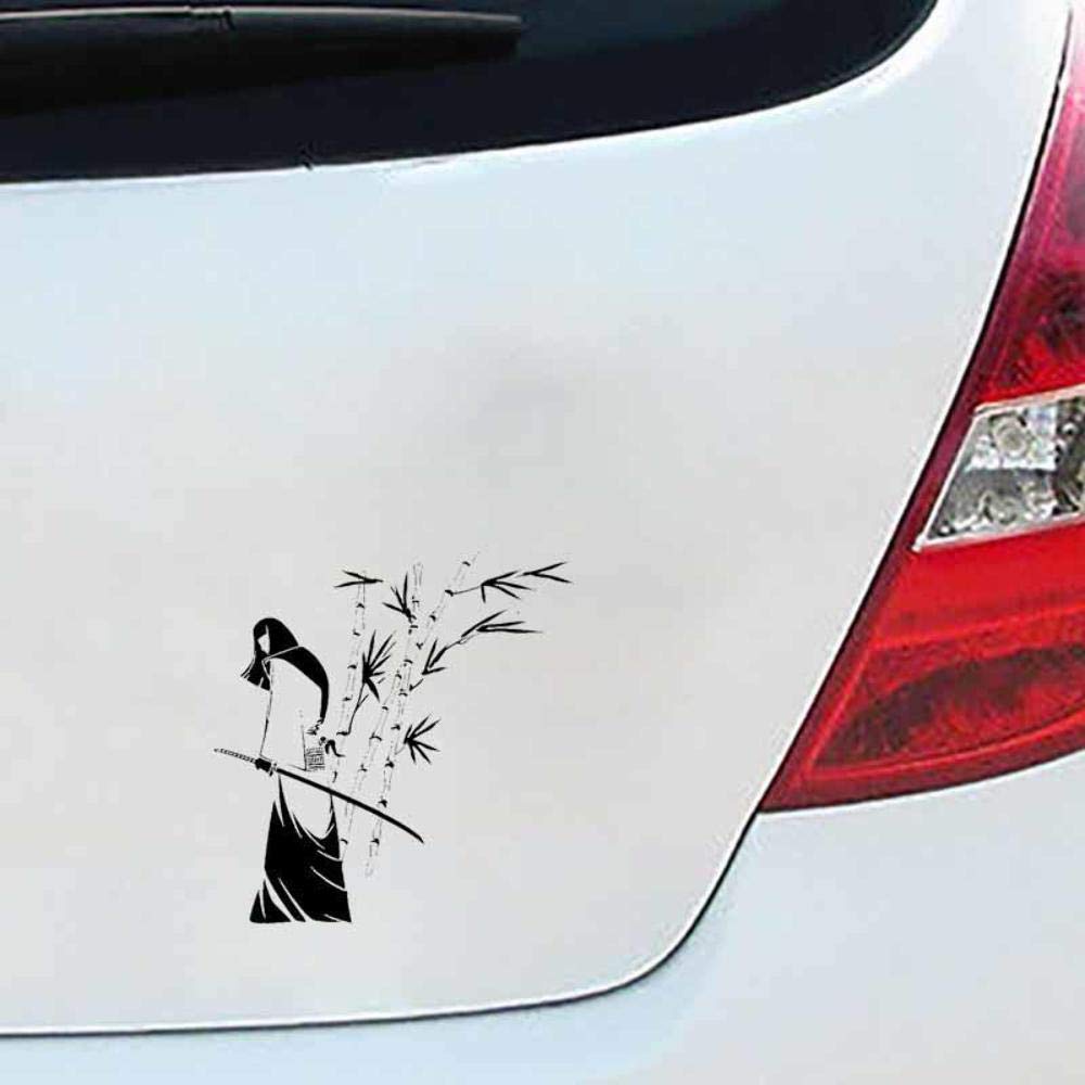 Stukk Stickers Kendo Samurai mit Schwert-Spaßfenster-Bumper Vinyl-Aufkleber JDM-Aufkleber 17.8cmx18.3cm - Schwarz Stukk Stickers Kendo Samurai mit Schwert-Spaßfenster-Bumper Vinyl-Aufkleber JDM-Aufkleber 17.8cmx18.3cm - Schwarz von Handmade By Stukk
