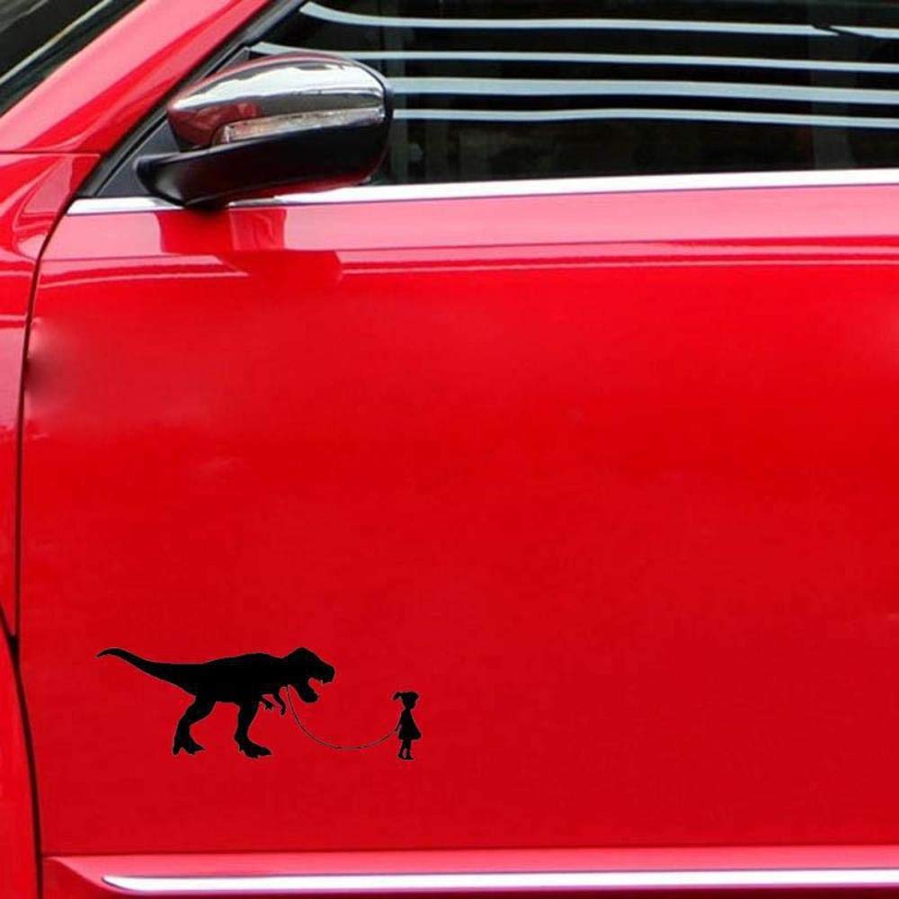 Stukk Stickers Vinyl-Aufkleber für Auto, Fenster, Tür, Dinosaurier, 12,7 cm x 4,5 cm - Schwarz Stukk Stickers Vinyl-Aufkleber für Auto, Fenster, Tür, Dinosaurier, 12,7 cm x 4,5 cm - Schwarz von Handmade By Stukk