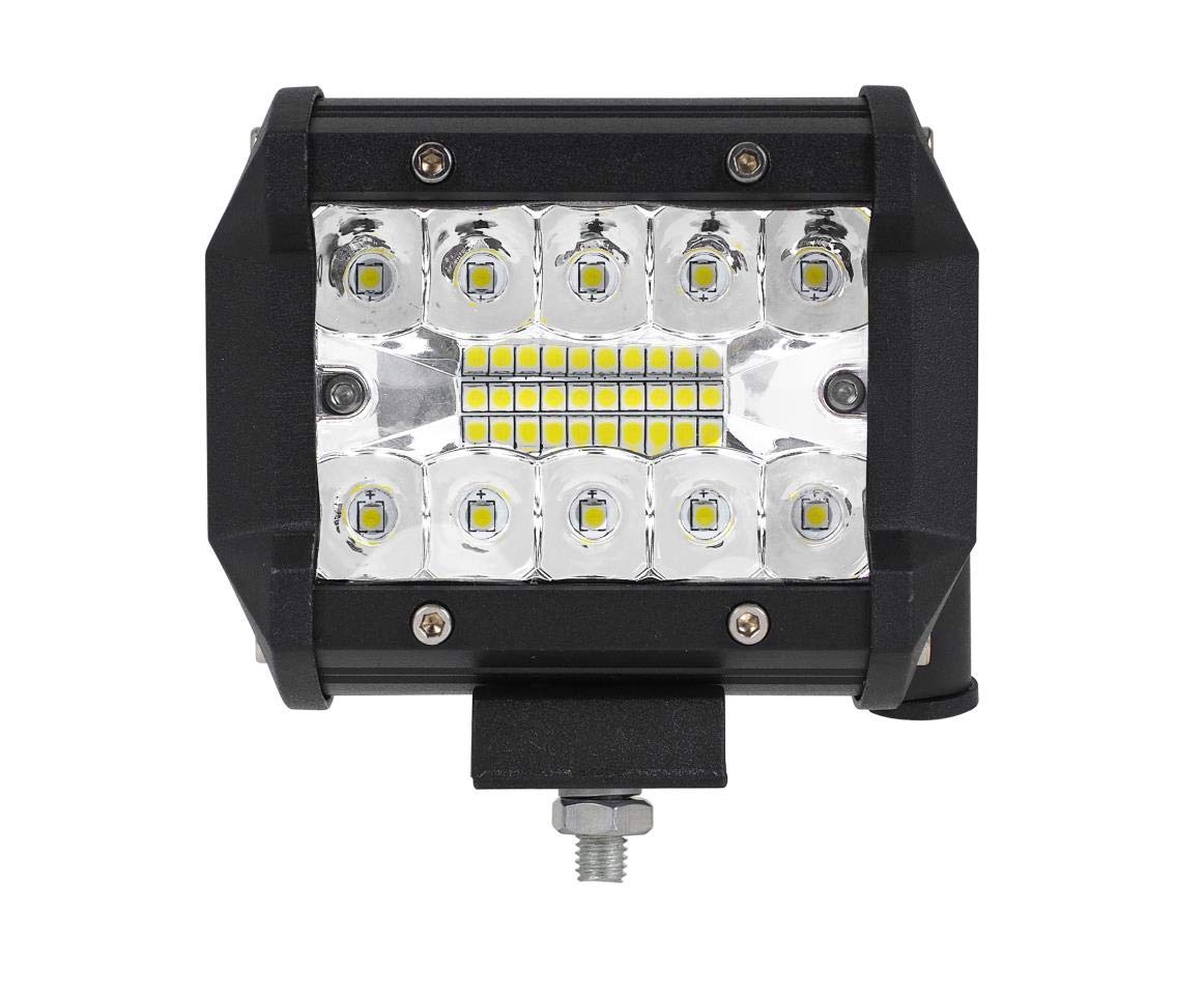 1x LED-Fernscheinwerfer Scheinwerfer Light Bar 4" 10cm 60 Watt 20x CREE LED Super Hell mit ECE-Zulassung Eintragungsfrei Straßenzulassung~ 1x LED-Fernscheinwerfer Scheinwerfer Light Bar 4" 10cm 60 Watt 20x CREE LED Super Hell mit ECE-Zulassung Eintragungsfrei Straßenzulassung~ von Hansen Styling Parts