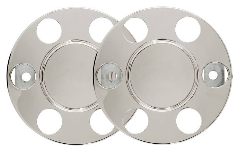 Hansen Styling Parts 2 Stück Universelle LKW Radbolzenabdeckung in 17,5 Zoll geschlossen aus Edelstahl von Hansen Styling Parts
