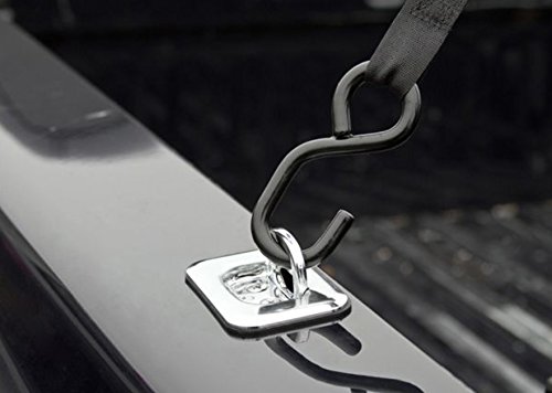 2X Zurrösen Pickup's (aus verchromtem Metall) zur Ladungssicherung von Hansen Styling Parts