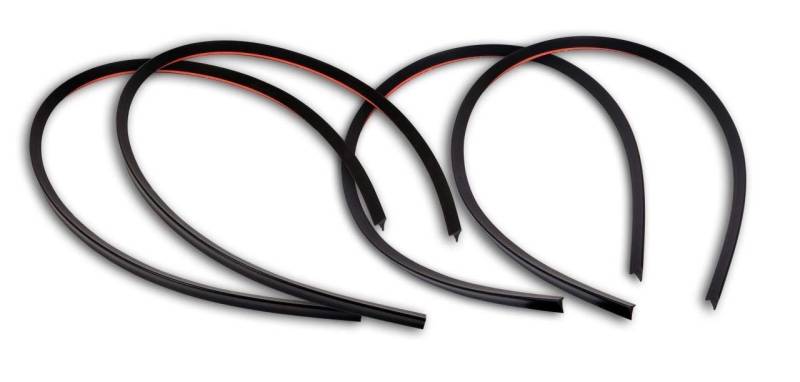 Hansen Styling Parts 4X universelle Kotflügelverbreiterung 20mm Breit - 200 cm lang passend für PKW, Pickup, Wohnmobil, SUV, Transporter Gummilippe Verbreiterung von Hansen Styling Parts
