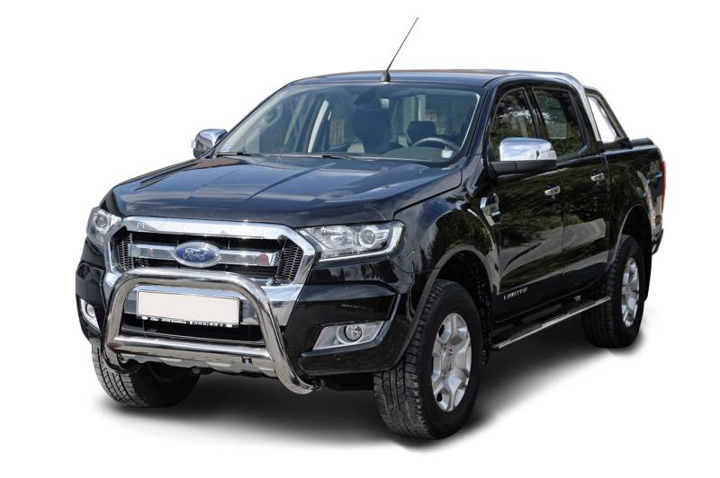 Hansen Styling Parts Frontschutzbügel Edelstahl 89mm mit EG-Typengenehmigung/ABE für Ford Ranger 2AB (2012-2018) von Hansen Styling Parts