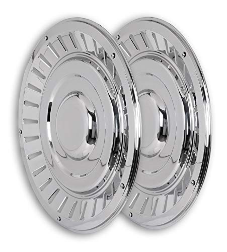 Hansen Styling Parts 22,5" Edelstahl Radzierblende Retro (2 Stück) Tiefbett Wheel Cover Trims Stainless Steel~ von Hansen Styling Parts