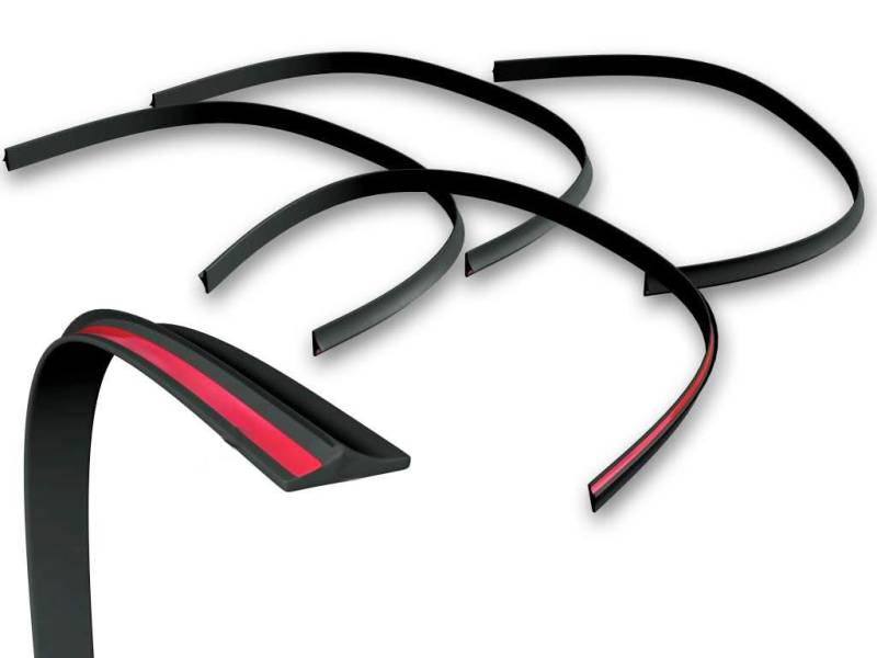 4 Stück Kotflügelverbreiterung 20mm pro Seite universell passend für viele Fahrzeuge von Hansen Styling Parts