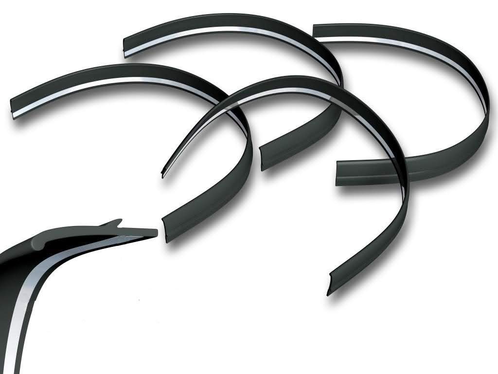 4X universelle Kotflügelverbreiterung 40mm Breit - 200 cm lang passend für PKW, Pickup, Wohnmobil, SUV, Transporter Gummilippe Verbreiterung 4X universelle Kotflügelverbreiterung 40mm Breit - 200 cm lang passend für PKW, Pickup, Wohnmobil, SUV, Transporter Gummilippe Verbreiterung von Hansen Styling Parts