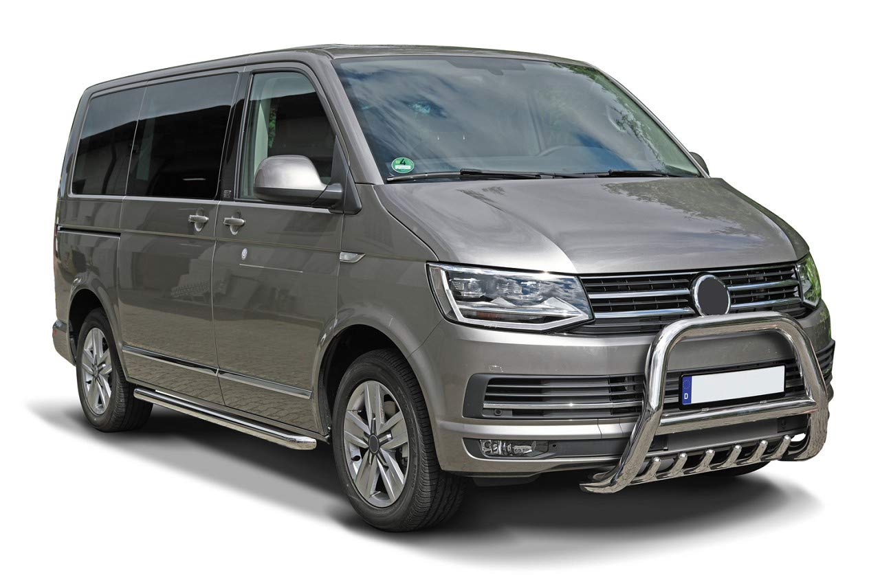 Edelstahl Frontschutzbügel ø 76mm mit Unterfahrschutz mit EG-Typengenehmigung/ABE Edelstahl Frontschutzbügel ø 76mm mit Unterfahrschutz mit EG-Typengenehmigung/ABE von Hansen Styling Parts