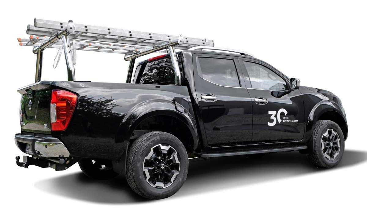 Hansen Styling Parts Edelstahl Ladder Gepäckträger Trägersystem Zuladung Dachträger universell Pickup von Hansen Styling Parts