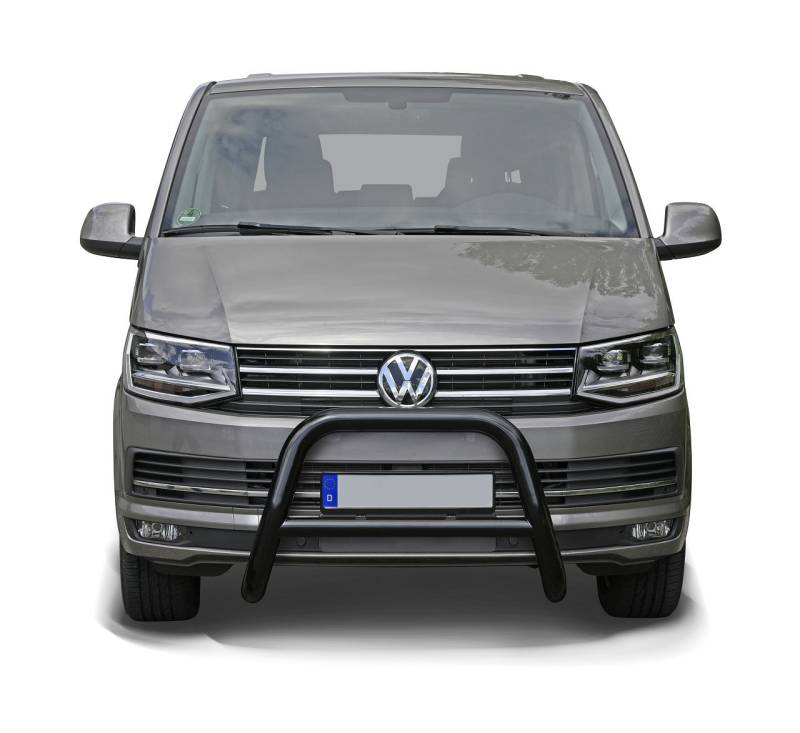 Frontschutzbügel SCHWARZ ø 76mm mit Unterfahrschutz mit EG-Typengenehmigung/ABE von Hansen Styling Parts