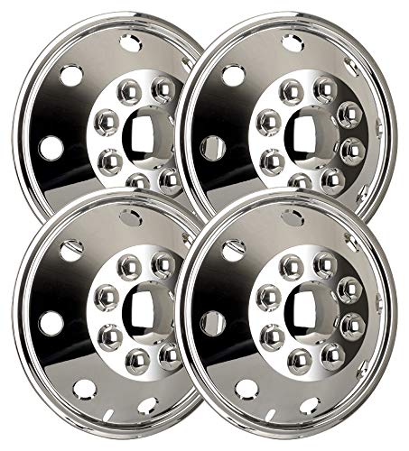 Hansen Styling Parts Radzierblende (4 Stück) verchromt 15 Zoll universell passend für Wohnmobile PKW Transporter von Hansen Styling Parts