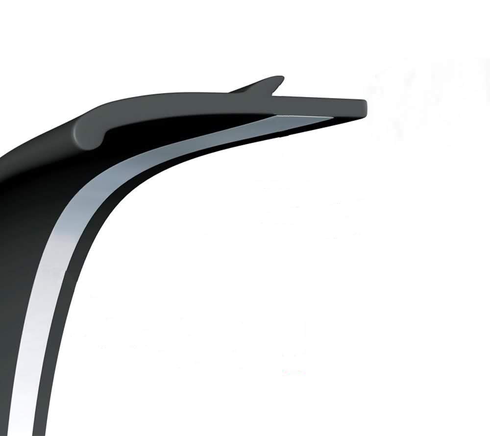 Kotflügelverbreiterung - universell - Breite: 40 mm - Länge: 200 cm Kotflügelverbreiterung - universell - Breite: 40 mm - Länge: 200 cm von Hansen Styling Parts