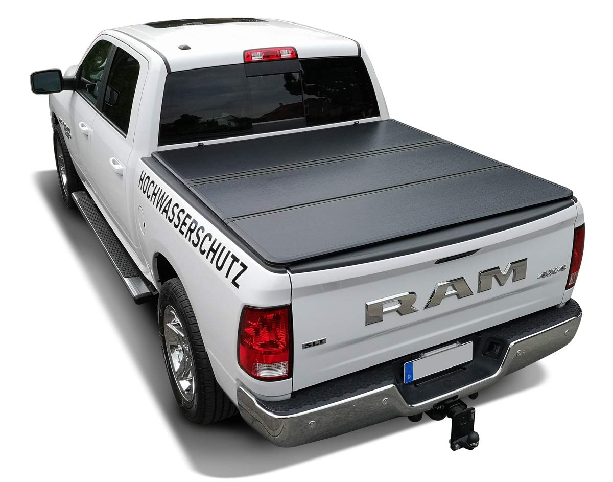 Laderaumabdeckung Ladeflächenabdeckung - 3-teilig klappbar - Nur passend für Crew Cab 5,7 ft Bed Länge - Modell ab 2019- von Hansen Styling Parts