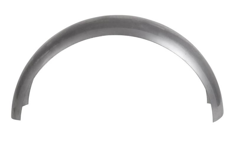 Universeller Heckfender aus Stahl, oberflächenverzinkt Breite: 150 mm Dicke: 1,5 mm ohne Bördelung von Hansen Styling Parts