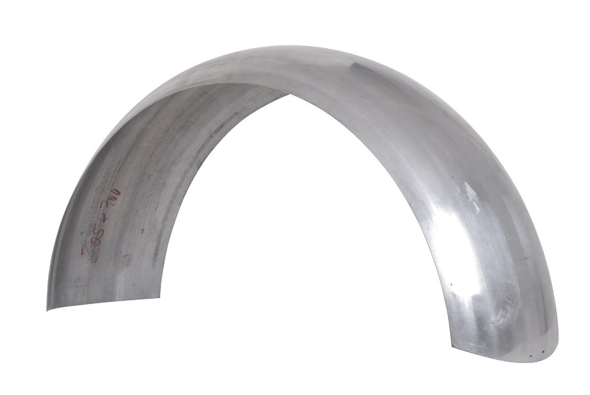 Universeller Heckfender aus Stahl, oberflächenverzinkt Breite: 200 mm Dicke: 1,5 mm~ von Hansen Styling Parts