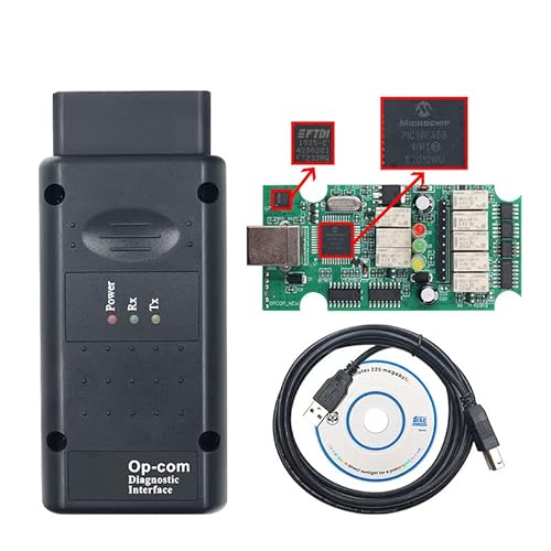 HaoYiShang OBD-Diagnosegerät für Opel Auto Detector for OP 1 COM 2021 OBD2 USB-Schnittstelle von HaoYiShang