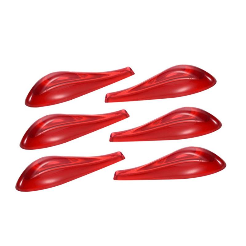 Haodream 6pcs/Los 2Colors Auto Rücklicht Anti Kollision Save Benzin Reduzieren Windgeräusch Auto Rückkleber von Haodream