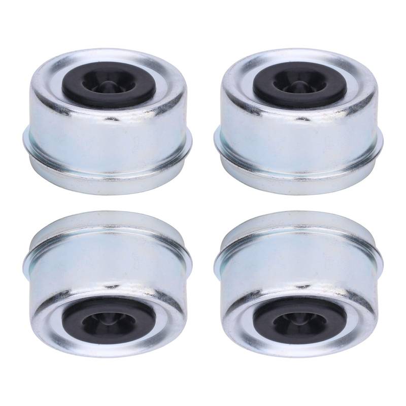 Haodream Packung Mit 4 Anhängerrad Hubs Kappen 2 72 Zoll Durchmesser Resistente Konstruktionen Staubkappen Zum Verbesserung des Fahrzeugaussehens von Haodream