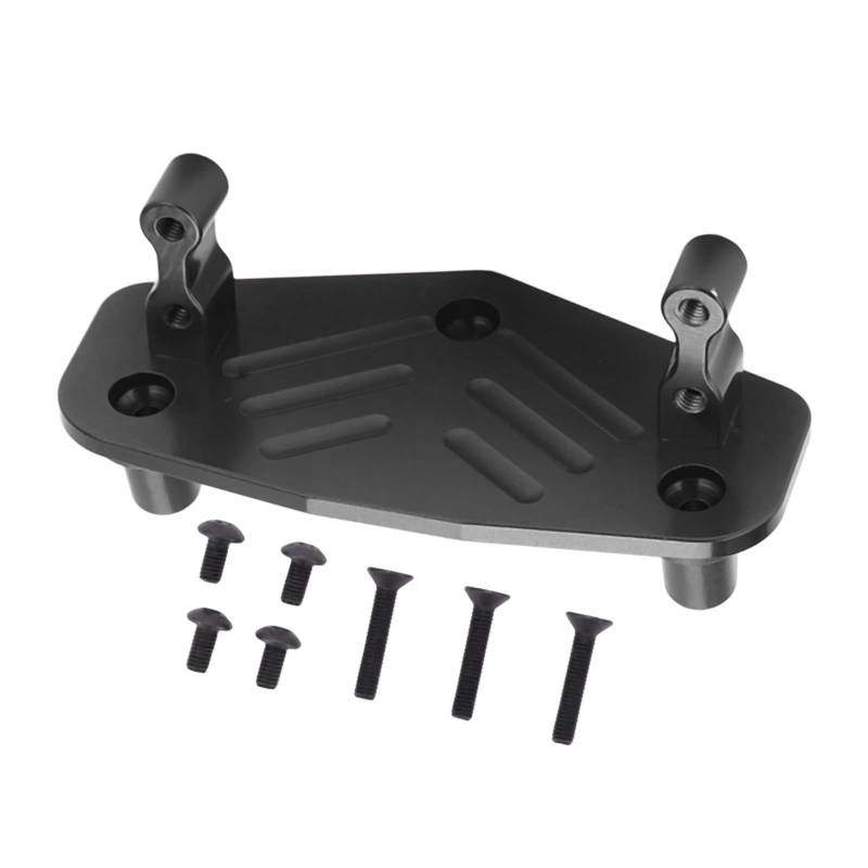 Aluminiumlegierung Lenkung Servo Mount Basi (BLACK) von Haofy