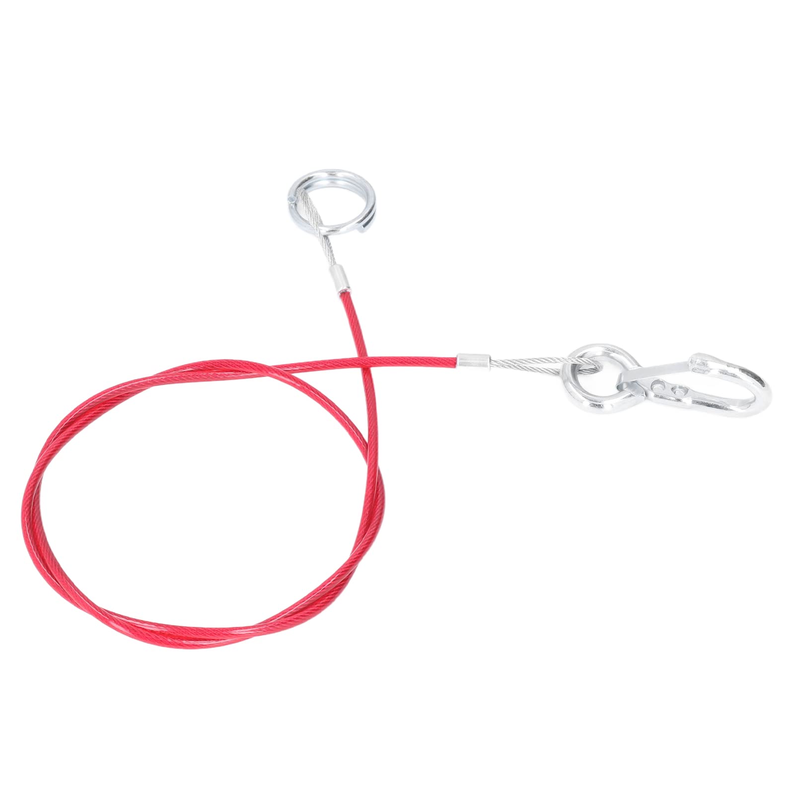 Ausreißer -Anhänger Kabel Hochleistungskabel Edelstahldraht für das Abschleppensicherheit, 1 M/3,28 Fuß Auto RV Bremsgrenze Ausreißer -Anhänger Kabel Hochleistungskabel Edelstahldraht für das Abschleppensicherheit, 1 M/3,28 Fuß Auto RV Bremsgrenze von Haofy