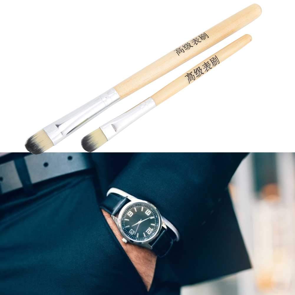 Haofy Professionelle Watch-Reinigungspinsel, Wartungsinstrument mit Kleinen Teilen, Ideal für den Zeitgebrauch, die Effektive Wartung von Uhr, mit Bequemem Griff, Muss für Uhrenreparaturaufgaben von Haofy